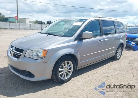 2016 Dodge Grand Caravan Sxt из США, поврежденный, VIN 2C4RDGCG4GR179396